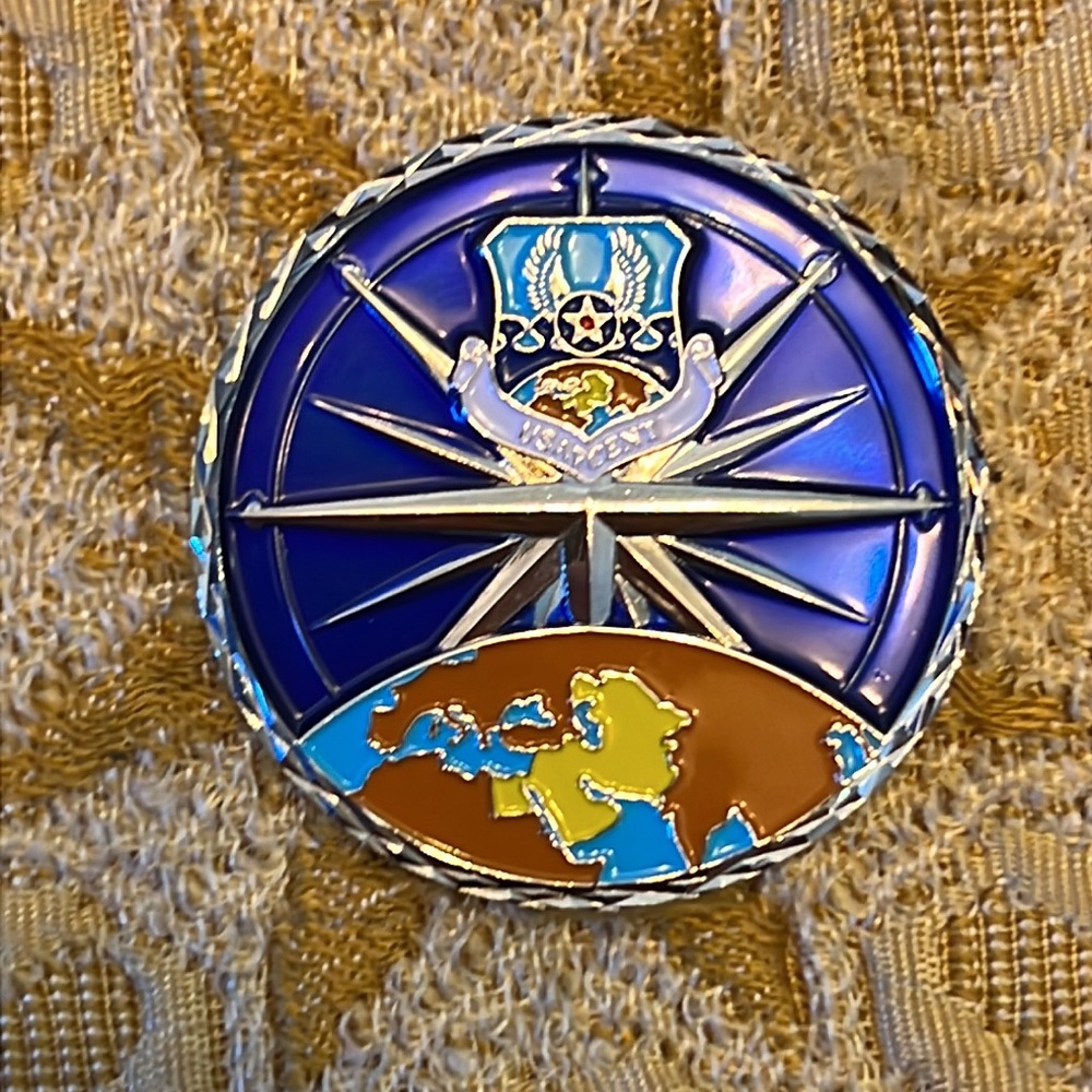 USAFCENT US Air Forces Central  Commander  Challenge Coin